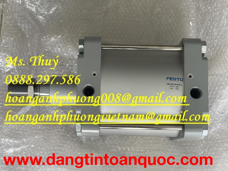 Festo DNG-200-100-PPV-A - Xi lanh công nghiệp giá tốt tại Bình Dương