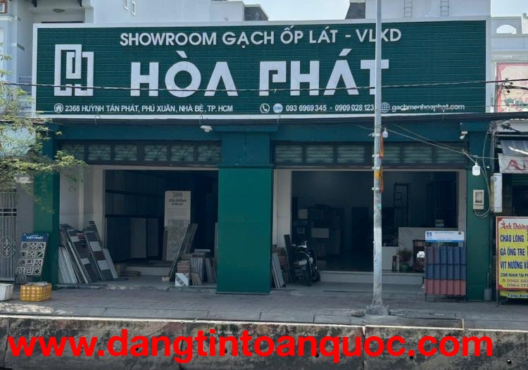 CHÍNH CHỦ CẦN BÁN NHÀ RIÊNG MẶT TIỀN HUỲNH TẤN PHÁT – NHÀ BÈ, TP.HCM