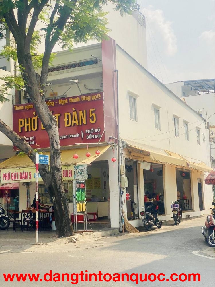 MẶT TIỀN LÔ GÓC KHU ẨM THỰC TÂN SƠN NHÌ – 76M – DÒNG TIỀN 360TR – GIÁ 14