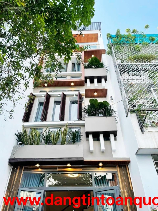 Bán nhà mặt tiền 4 tầng ngang 5m, KDC Phú Lợi, Tặng nội thất,, Hoàn công đủ, Quận 8