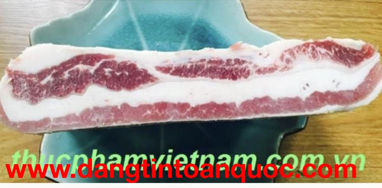 Bán buôn ba chỉ bò Mỹ nhập khẩu số lượng lớn