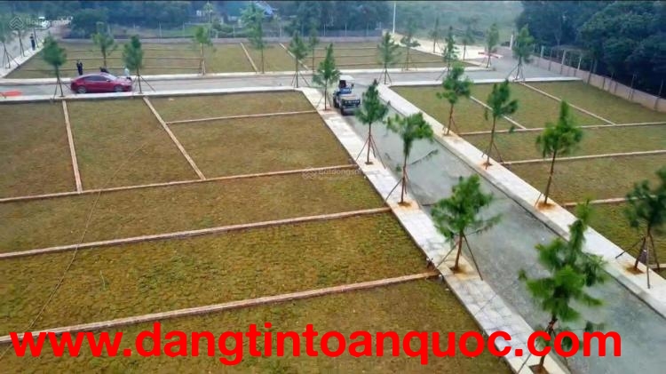 Giá chỉ 2.8 tỷ, đất đô thị Hòa Lạc, gần ĐHQC và FPT, diện tích 100m², mặt tiền 7m