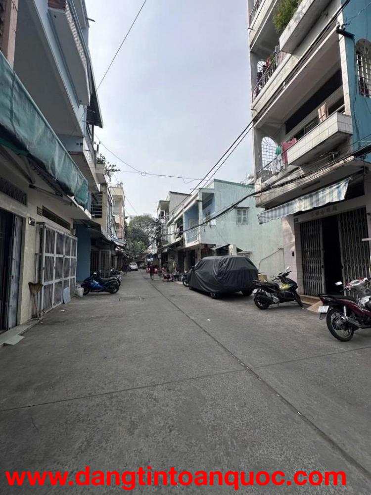 Bán nhà  Hẻm 5m Thái Phiên - giao Hàn Hải Nguyên, Q11, 5,7x10m 4 Tầng - 5 PN, chỉ 6,95 tỷ,