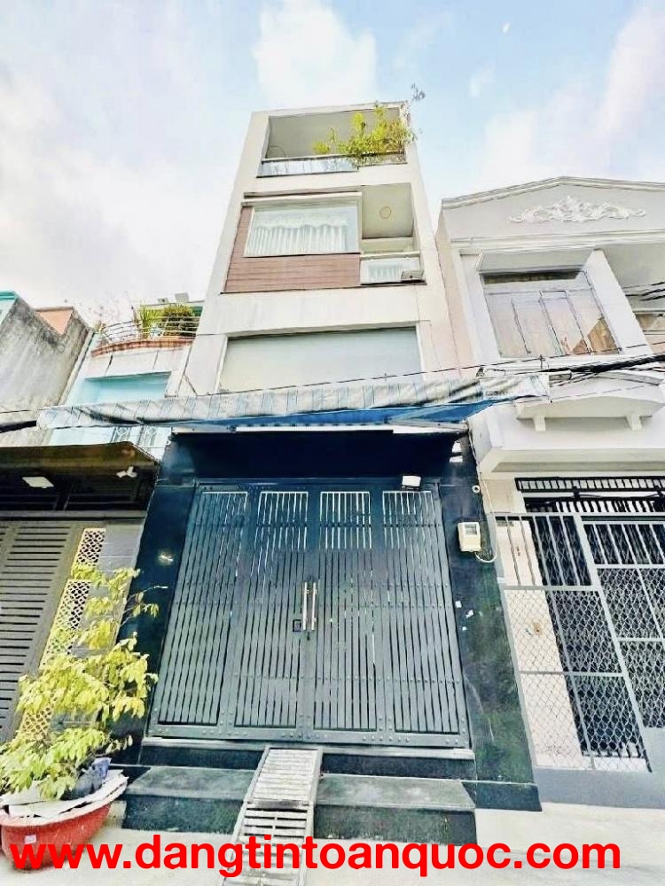 BẠN ĐANG TÌM NHÀ NGAY HÒA BÌNH – TÔ HIỆU, HẺM 7M THÔNG, 4 TẦNG GIÁ CHỈ 8?