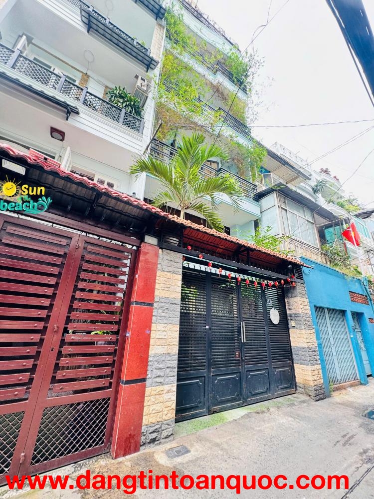 NGANG LỚN 5,5M*17M - BÁN NHÀ 4 TẦNG XE HƠI NGỦ TRONG NHÀ Đ. TRẦN QUANG DIỆU, QUẬN 3 - SỔ HỒNG VUÔNG 