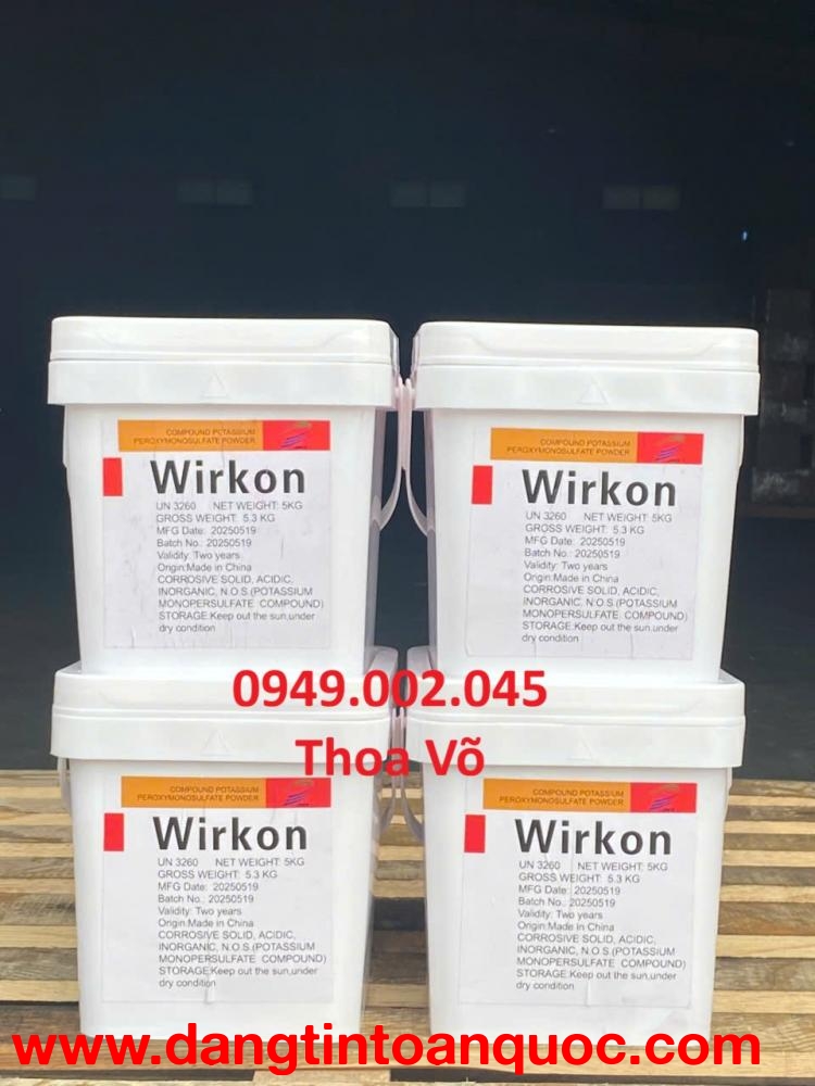 Wirkon – Diệt Khuẩn Phổ Rộng, An Toàn Cho Ao Nuôi Tôm Cá