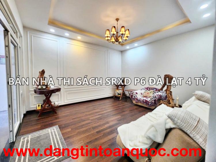 Bán nhà sổ riêng xây dựng 4 phòng ngủ ngay trung tâm Đà Lạt giá chỉ 4 tỷ