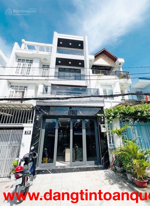 Bán nhà 4 tầng hẻm xe hơi Dương Bá Trạc, ngang 4m, Tặng Nội Thất chỉ 6 tỷ 5 - 0931172218