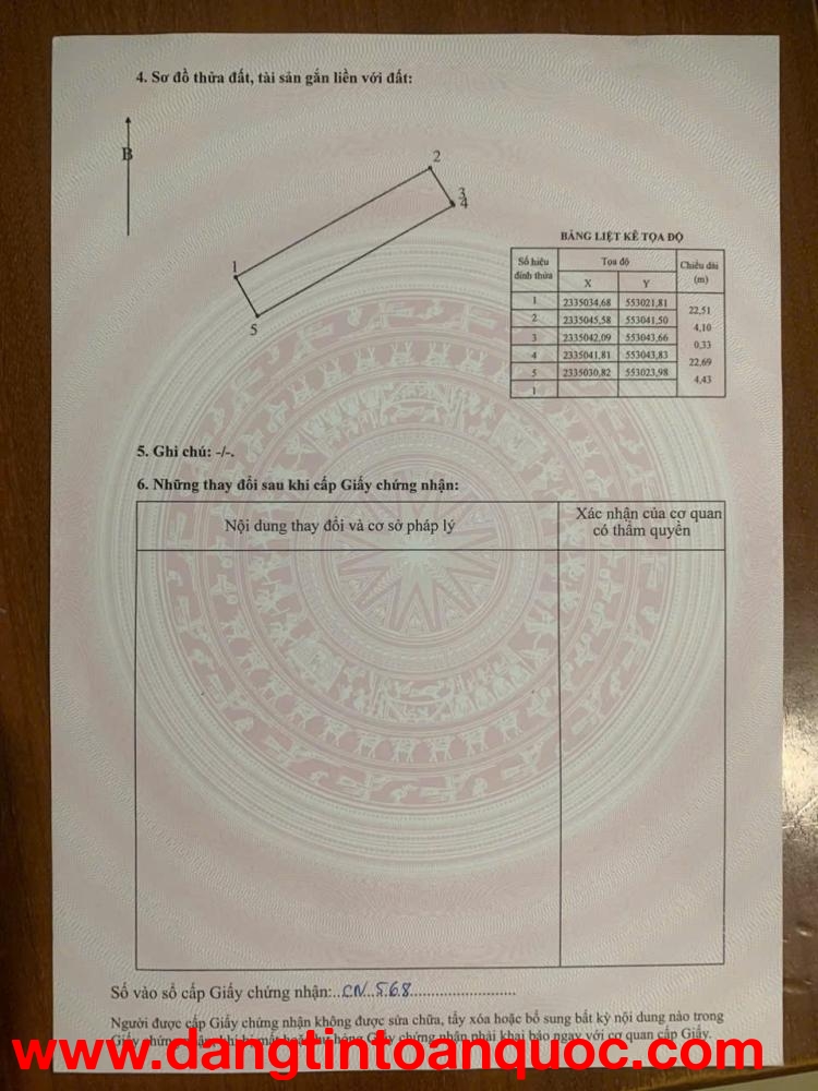 ĐẤT CHÍNH CHỦ - GIÁ TỐT - Thôn Đông Lâu, Xã Hoàn Sơn, Tiên Du - Bắc Ninh