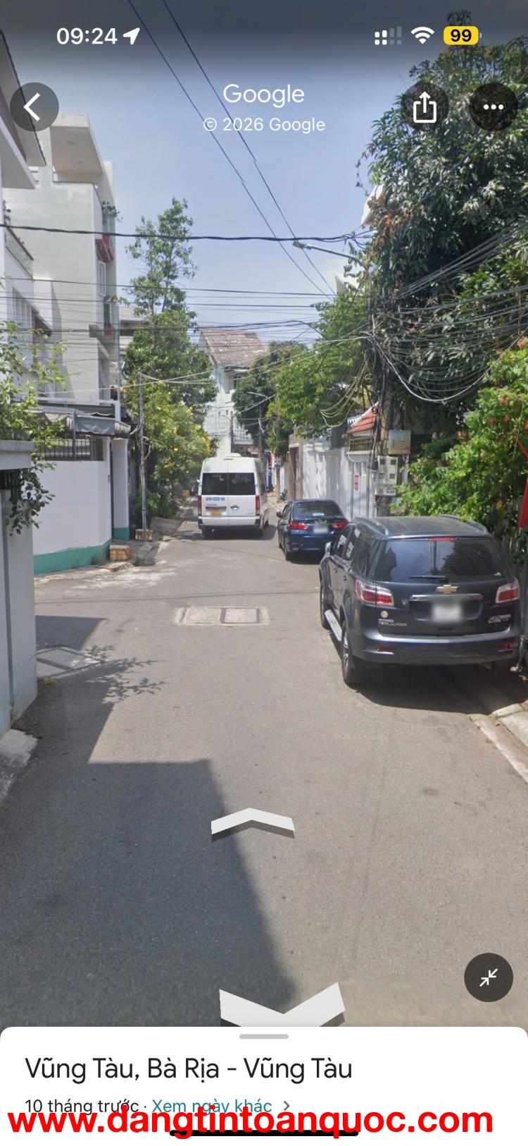 BÁN ĐẤT THỔ CƯ – HẺM 113 PHAN CHU TRINH, P2, VŨNG TÀU