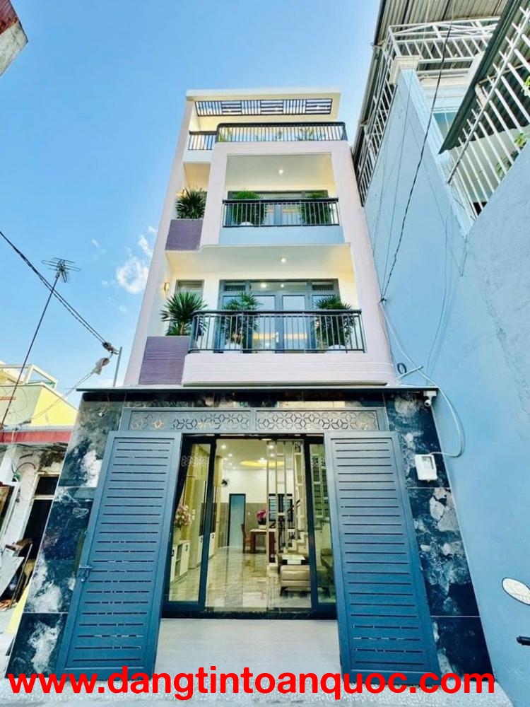 Bán nhà Thống Nhất Gò Vấp 5x15m, 4PN, nội thất sẵn, Chỉ 8tỷ25 TL