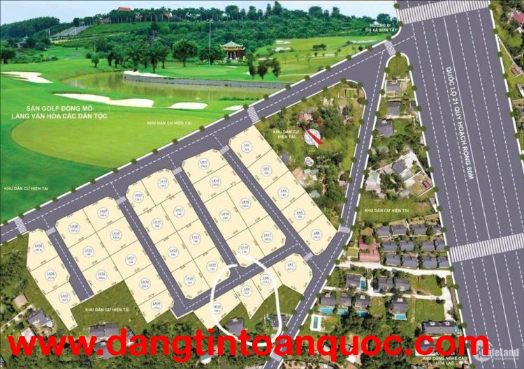 CHÍNH CHỦ bán đất vị trí đẹp Cổ Đông, Sơn Tây - Gần Đại học Quốc Gia, FPT, trường Lục Quân