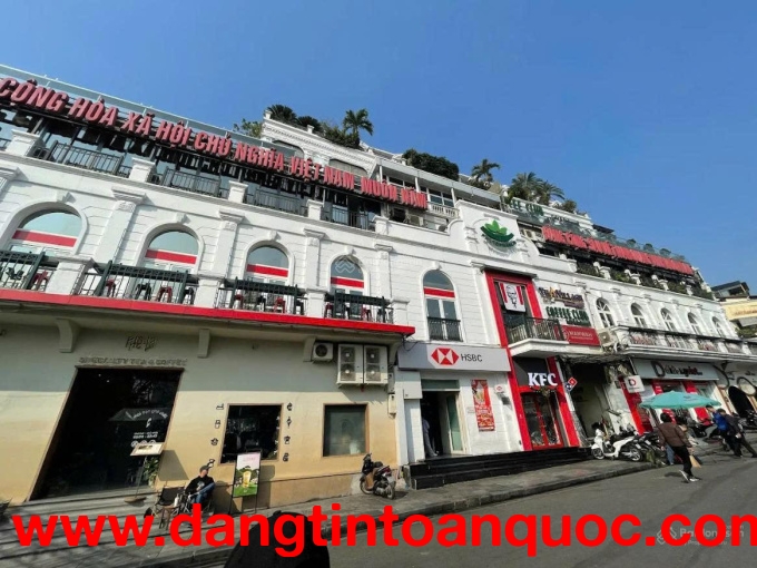 LinhHK cho thuê mp Đinh Tiên Hoàng 30m, mt4m, 50trieu, view Hồ Gươm