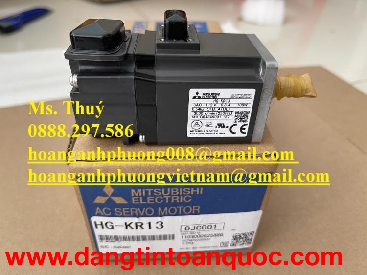 Động cơ Servo Mitsubishi HG-KR13 - Chuyên hàng tự động hoá
