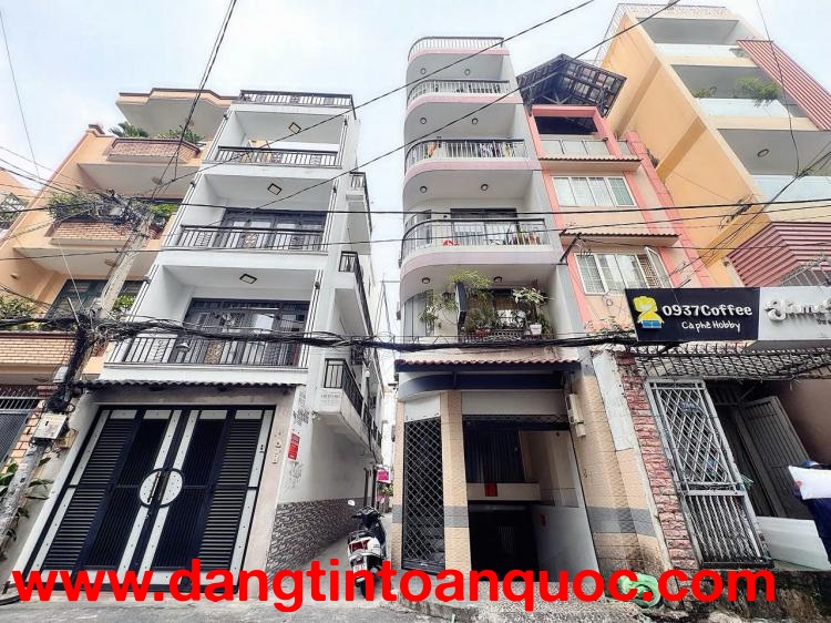 BÁN CĂN GÓC 2 MẶT TIỀN XE HƠI ĐẬU NGÀY ĐÊM - CHDV 6 TẦNG CÓ HẦM SIÊU HIẾM Đ.LÊ VĂN SỸ, QUẬN 3 - HDT 