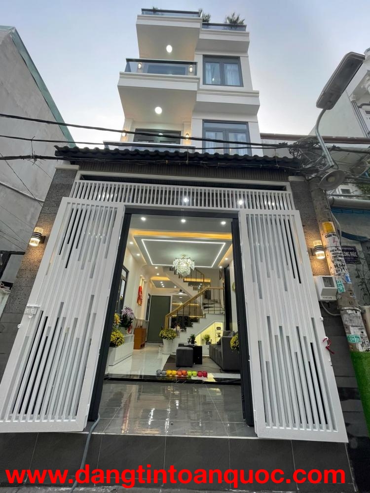 NHÀ MỚI HẺM XE HƠI HUỲNH TẤN PHÁT – NHÀ BÈ  GIÁ TỐT HIẾM  6,66 TỶ