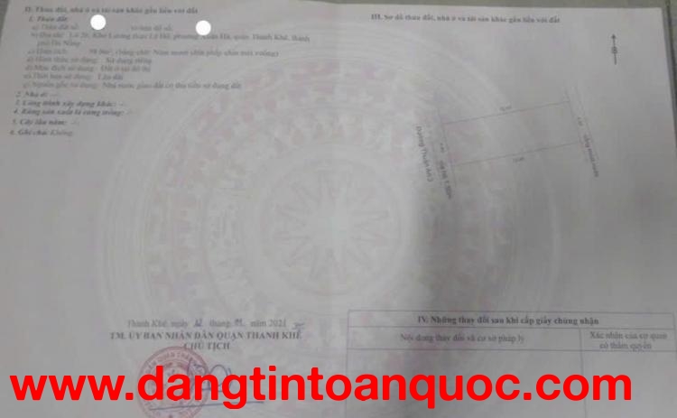 ????????NHÀ C4 ĐƯỜNG THUẬN AN 3– TRUNG TÂM THANH KHÊ