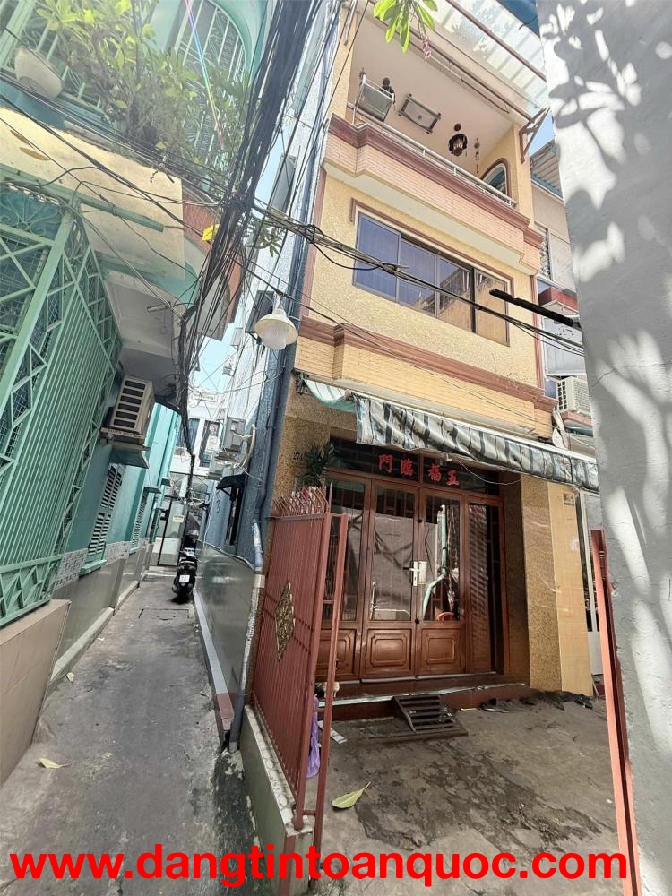 Bán Nhà Hẻm_Lô GÓC 3 MẶTTIỀN HẺM 5Tầng Võ Văn Tần Thông Nguyễn Đình Chiểu-Nhỉnh 8Tỷ