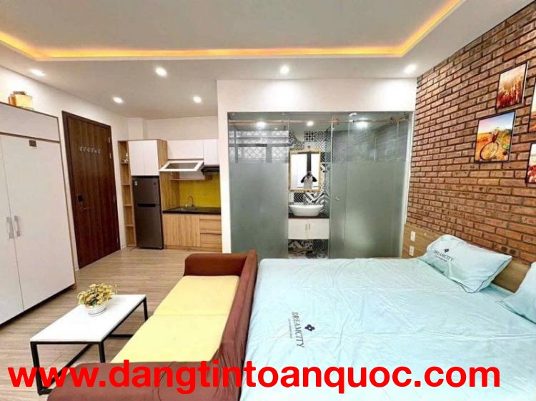 ► Gần MT Đặng Vũ Hỷ, gần Biển Mỹ Khê, 106m2, 5 tầng hiện đại, 8 căn hộ, 12.x tỷ