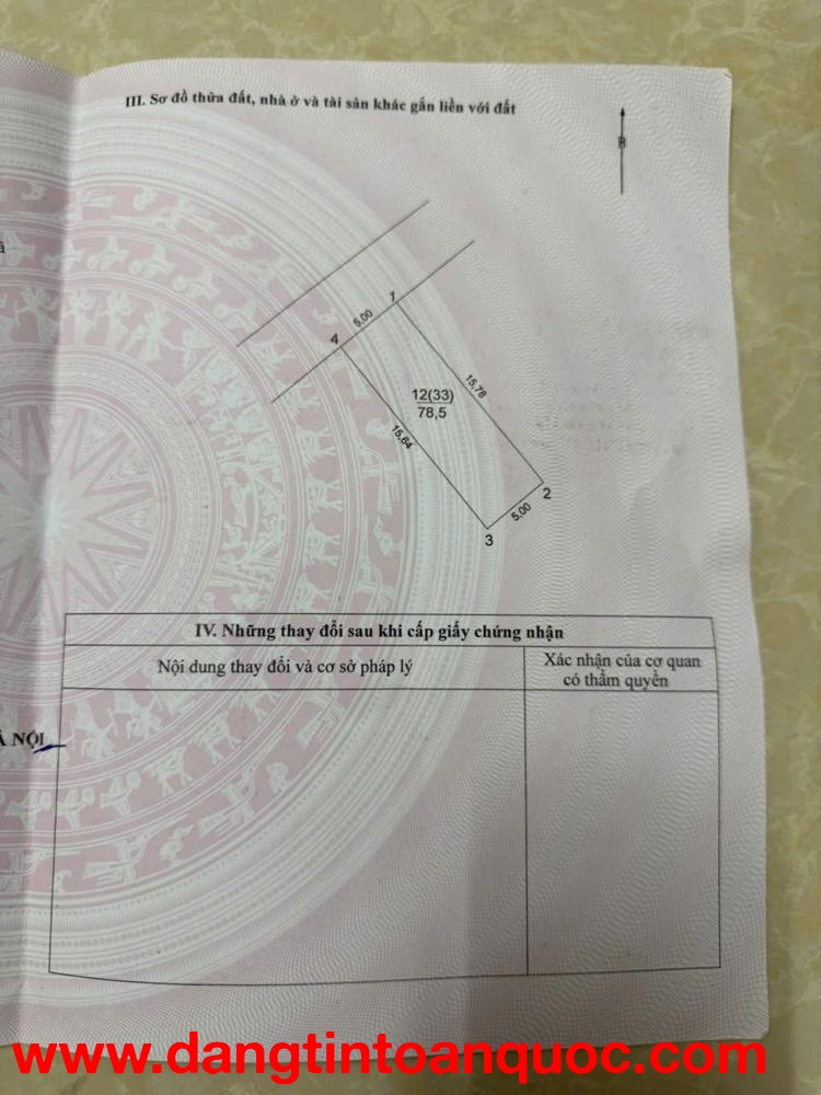 CHÍNH CHỦ BÁN 78 M2 ĐẤT ĐẦU GIÁ ĐẶNG XÁ - GIA LÂM, GIÁ CHỈ 8.6 TỶ, LH 0985865658