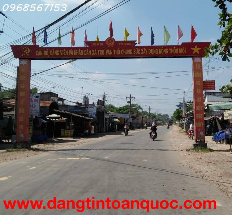 BÁN KHU ĐẤT 18 NỀN 2 MẶT TIỀN TRỪ VĂN THỐ BÀU BÀNG – PHÙ HỢP LÀM KHO XƯỞNG