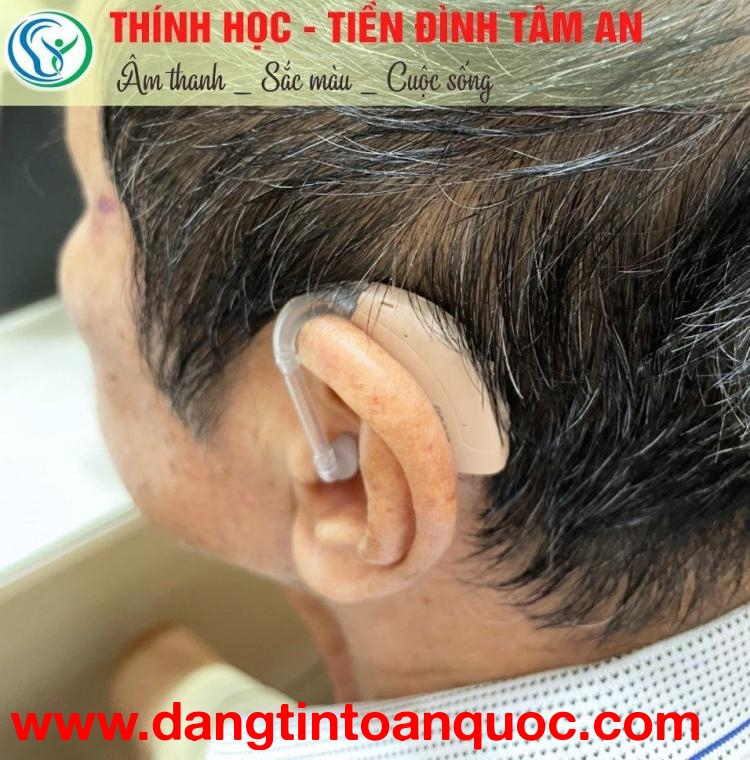 Máy trợ thính Hải Phòng, máy trợ thính đeo sau tai