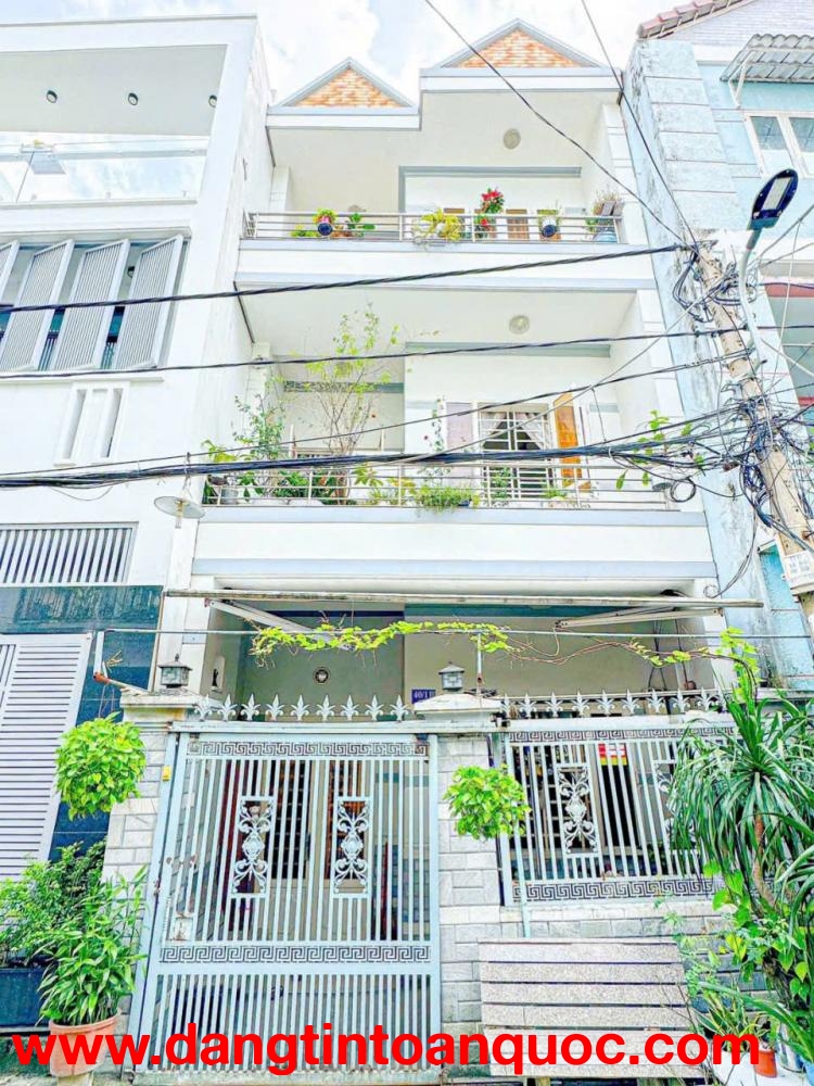 NHÀ HẺM XE HƠI ĐƯỜNG GÒ Ô MÔI, QUẬN 7 - HẺM THÔNG - CẠNH PHÚ MỸ HƯNG - 8,6 TỶ