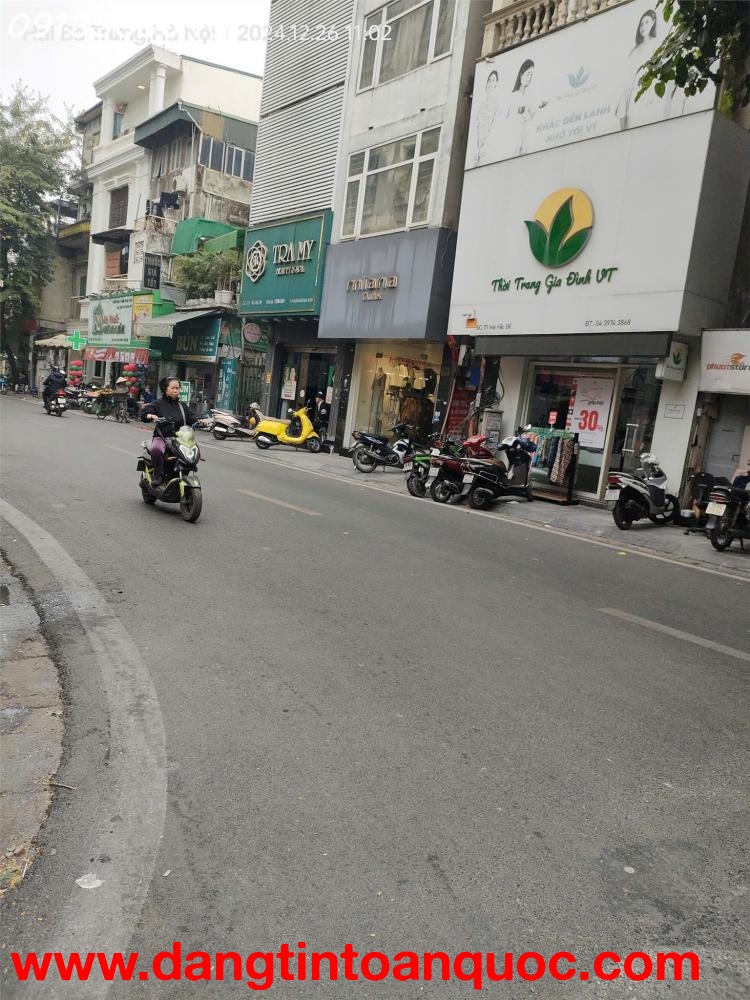 Cho thuê gấp lâu dài giá rẻ mặt phố Yên Phụ 115m, tầng 2, mặt tiền 6m, 35 tr/th Tây Hồ.