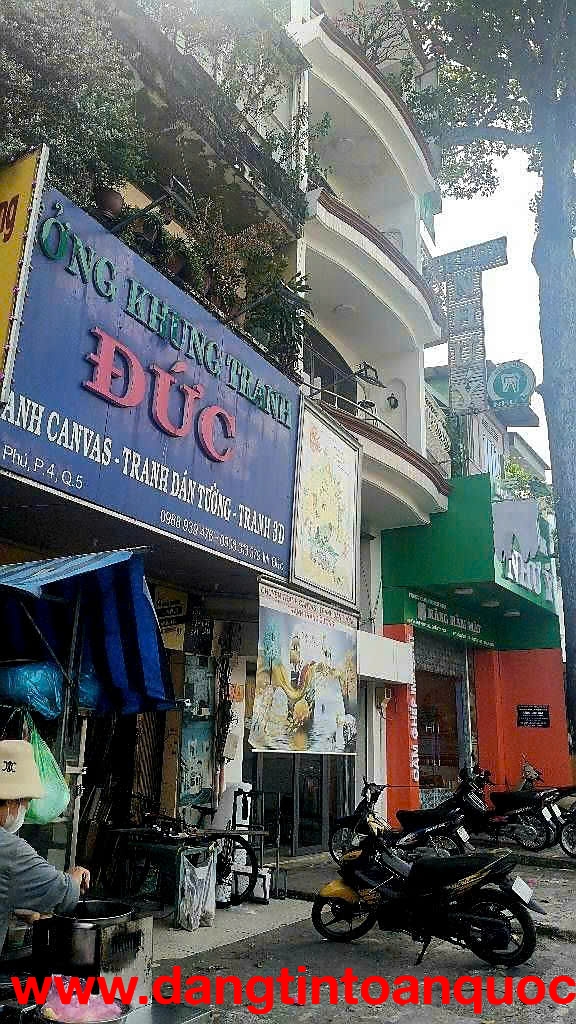 BÁN GẤP – CĂN GÓC MTKD TRẦN PHÚ Q5