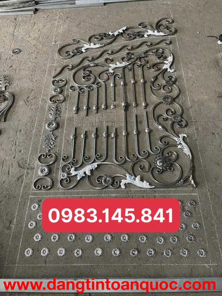 Nhận làm sắt uốn mỹ thuật từ gia công đến lắp đặt