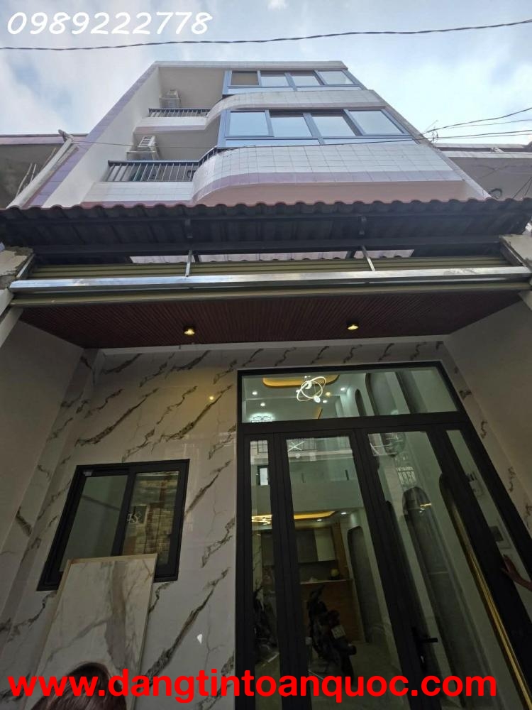 BÁN NHÀ   MỚI TINH LÊ VĂN SỸ ,QUQN65 3 -  4 TẦNG  -CHỦ TẶNG FULL NỘI THẤT - 5PN 6WC - KHU  ẨM THỰC 2