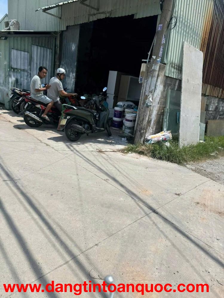 BÁN GẤP NHÀ XƯỞNG 10x25m – ĐƯỜNG XTS15 – XUÂN THỚI SƠN – HÓC MÔN