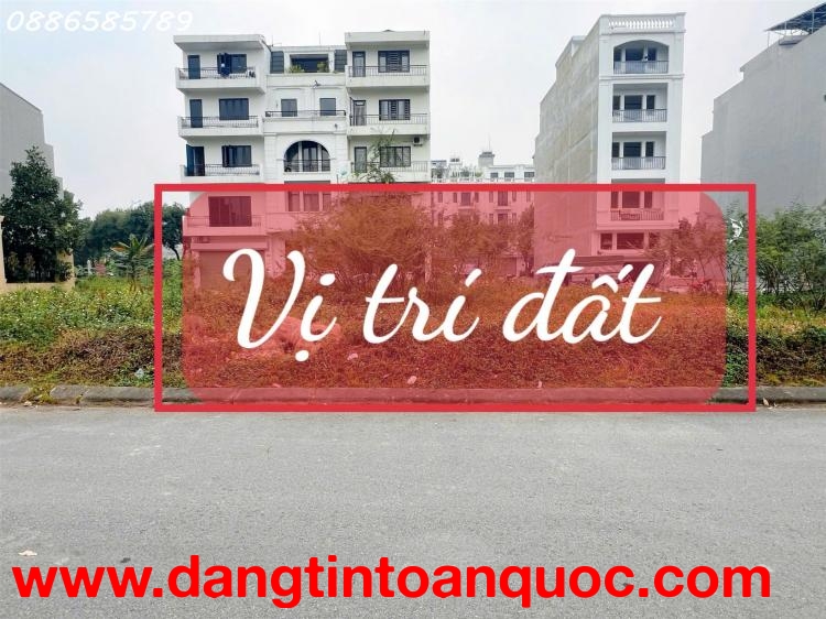 Bán đất BT 300m2, 2 mặt đường view vườn hoa tại Khu đô thị Nam Đầm Vạc, Vĩnh Yên, Vĩnh Phúc