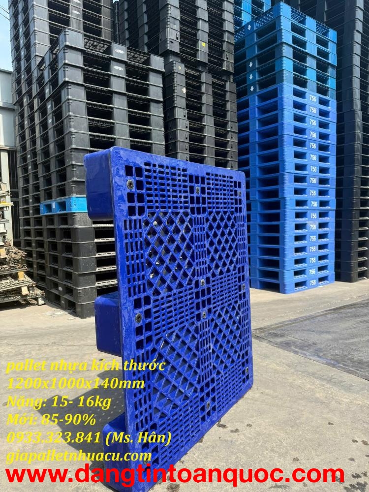 ???? Thanh Lý Pallet Nhựa Xanh Nguyên Sinh – Giá Rẻ Sập Sàn ????