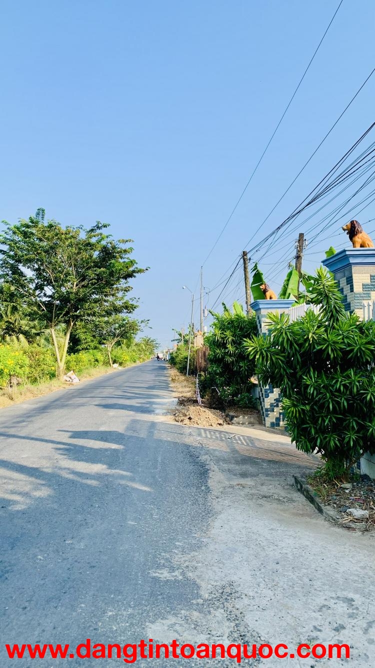 Bán đất thổ cư hơn 170m² xã Long Trì, Châu Thành, Long An sổ hồng riêng