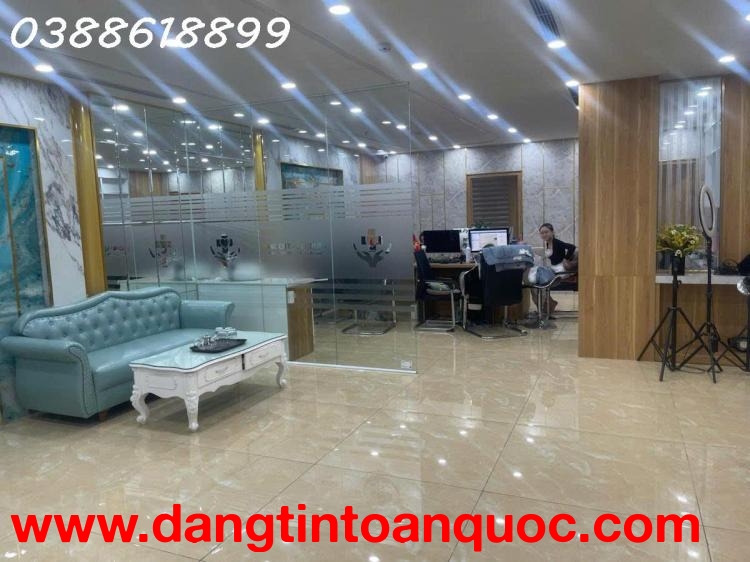 BÁN TÒA VP MẶT PHỐ TRẦN QUỐC VƯỢNG 130Mx8T, MT 6M, KINH DOANH ĐỈNH