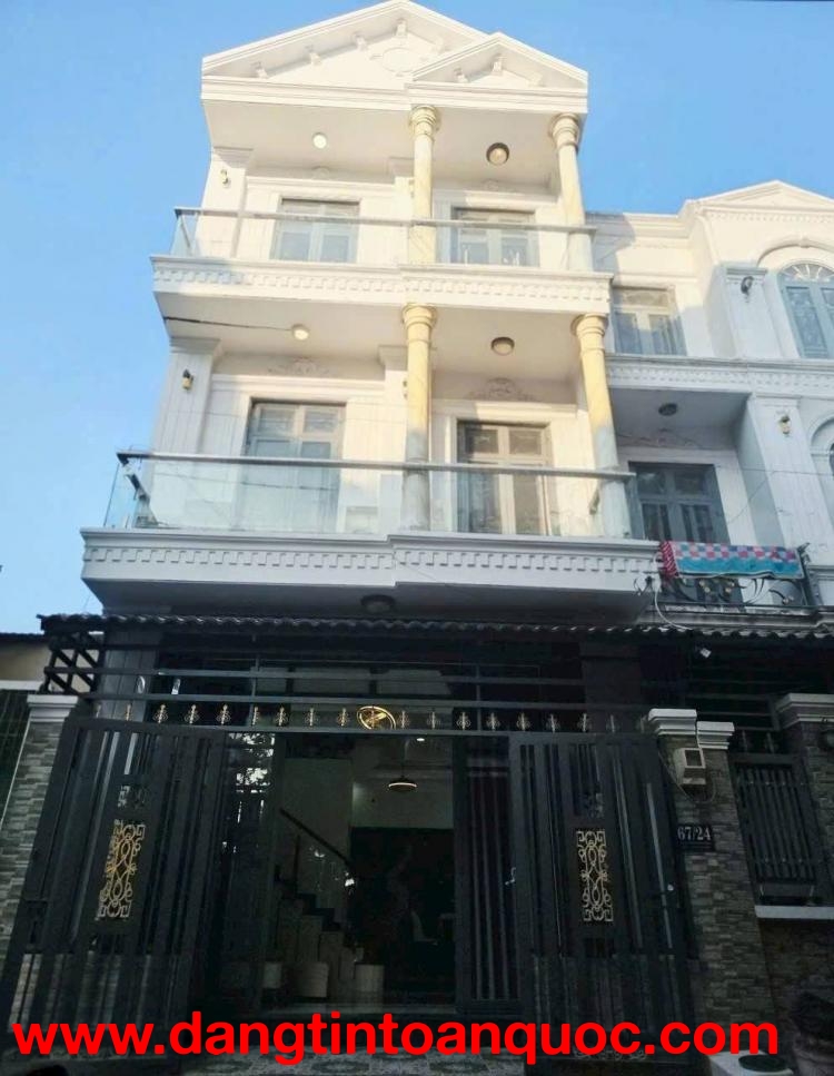 NHÀ 67 ĐÀO TÔNG NGUYÊN, NHÀ BÈ - HẺM XE HƠI THÔNG NHIỀU HƯỚNG - 6,2 TỶ