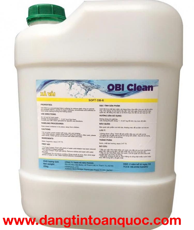 Nước giặt chuyên dụng cho đồ trắng khách sạn