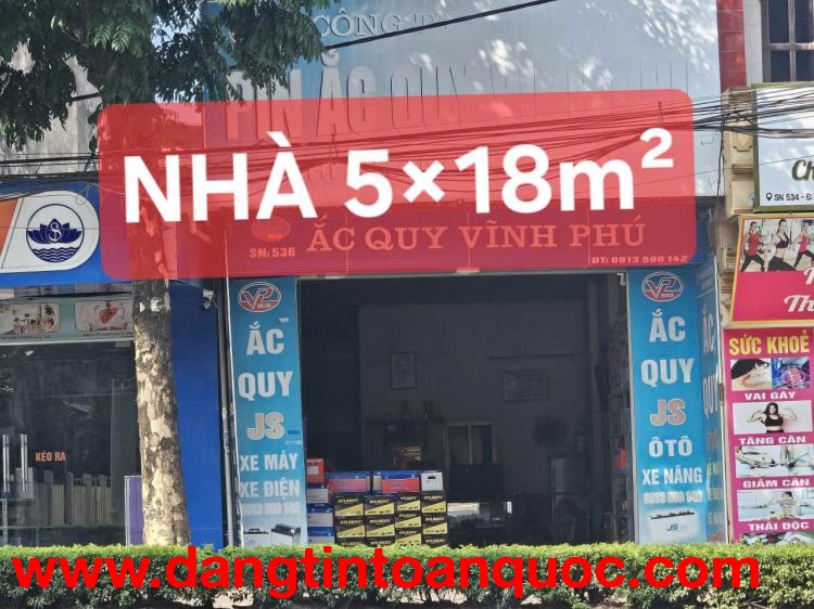 Bán Đất tặng Nhà 90m2 x 5m mặt tiền Đ. Hùng Vương, view Bưu Điện Siêu đẹp