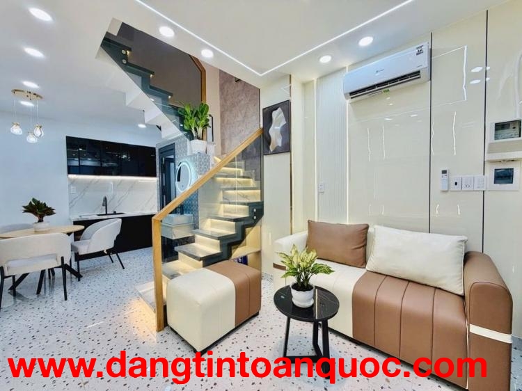 K2144 ✨ nhà Nguyễn Văn Công Gò Vấp, SHR, Vuông, 3 tầng, 3.3x7m, 3.x tỷ