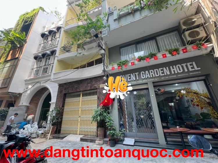 CHÍNH CHỦ CẦN BÁN NHÀ MẶT TIỀN HẺM XE HƠI ĐƯỜNG THỦ KHOA HUÂN, QUẬN 1 - HIẾM NHÀ BÁN - GIANG GIANG: 