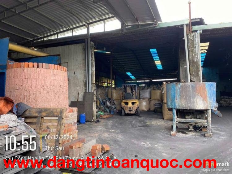 XƯỞNG KCN TÂN PHÚ TRUNG – QUỸ ĐẤT LỚN 4.000m² ĐÓNG THUẾ 1 LẦN