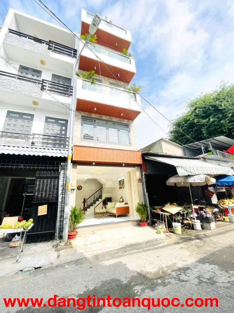 Chính chủ bán nhà, 4 tầng, 4 x 16m, hẻm xe ô tô thông, đường Bùi Quang Là, phù hợp ở giá chỉ 5.8 tỷ