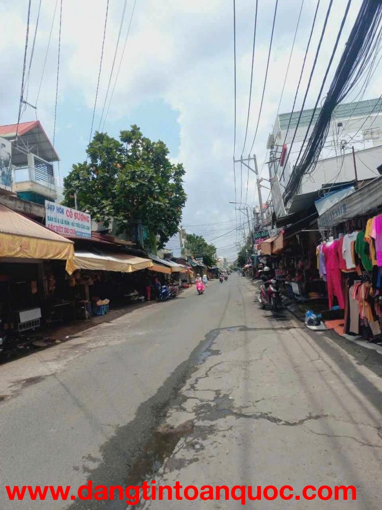 GẤP BÁN NHÀ MẶT TIỀN NGAY CHỢ HIỆP THÀNH QUẠN 12 - TIỆN KINH DOANH ĐA NGÀNH 331M2 CHỈ 17 TỶ