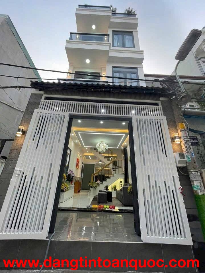 NHÀ MỚI HUỲNH TẤN PHÁT, NHÀ BÈ – HẺM XE HƠI – FULL NỘI THẤT – 6,66 TỶ (CÒN TL)