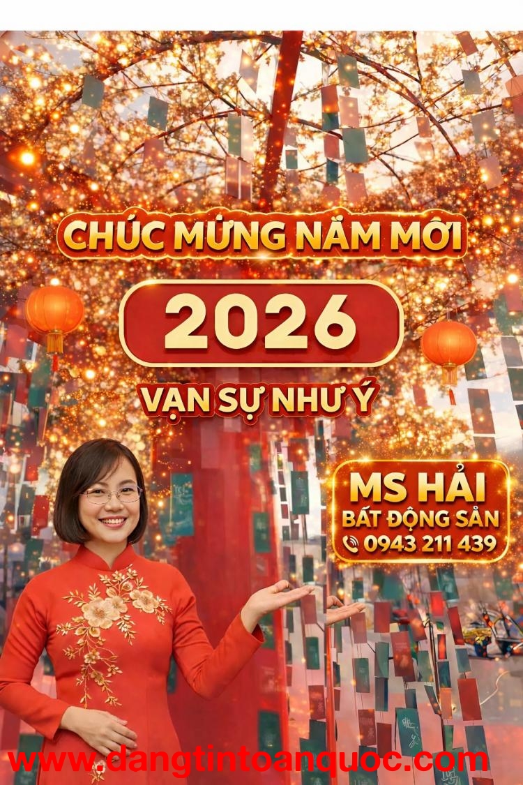 XUÂN VỀ - NHÀ ĐẤT SINH TÀI LỘC  NĂM MỚI - LÀM ĂN VẠN ĐIỀU VUI