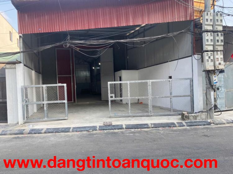 CHO THUÊ MẶT BẰNG - LÀNG CHÀI, VÕNG LA, HÀ NỘI Thích hợp: kinh doanh, kho chứa hàng, xưởng sản xuất