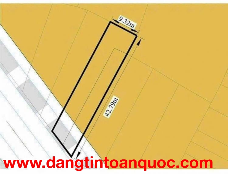 BÁN ĐẤT (9.2x42) MẶT TIỀN SONG HÀNH – TRUNG TÂM HÓC MÔN (TÂN XUÂN CŨ)