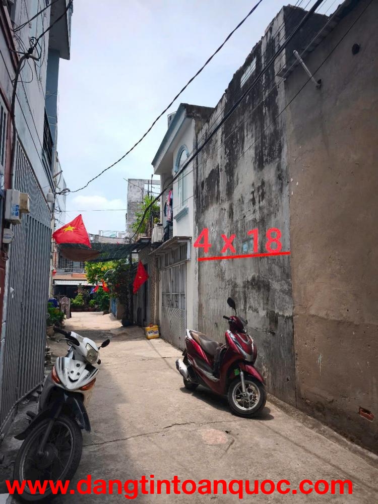 CC BÁN ĐẤT 2MT HẺM TÂN THỚI HIỆP 21, Q12 – FULL THỔ CƯ – GIÁ 3.4 TỶ!