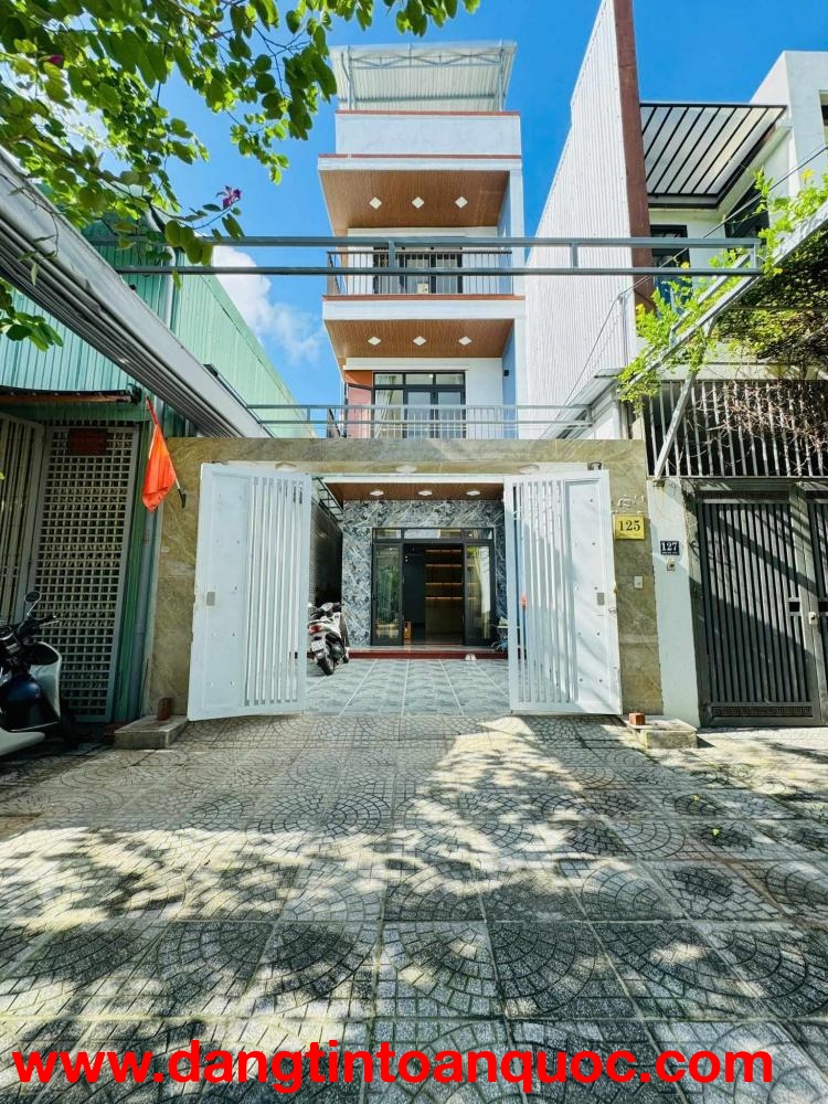 ????NHÀ 4 TẦNG – Ô TÔ NGỦ TRONG NHÀ – ĐƯỜNG 7M5 GẦN BIỂN NGUYỄN TẤT THÀNH